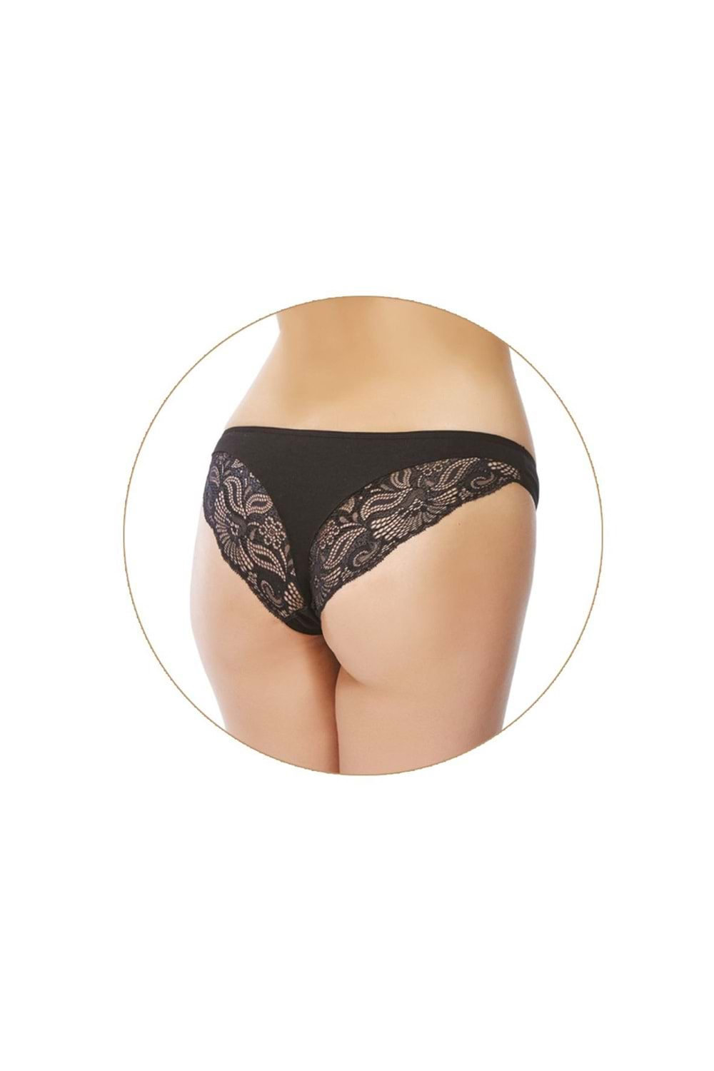 Belinay 0194 Dantel Detaylı Kadın Slip Külot