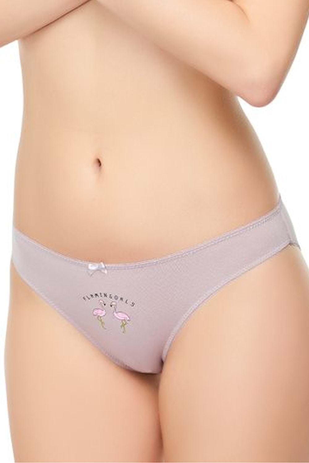 Belinay 0241 Flamingo Desenli Kadın Külot 6lı Paket