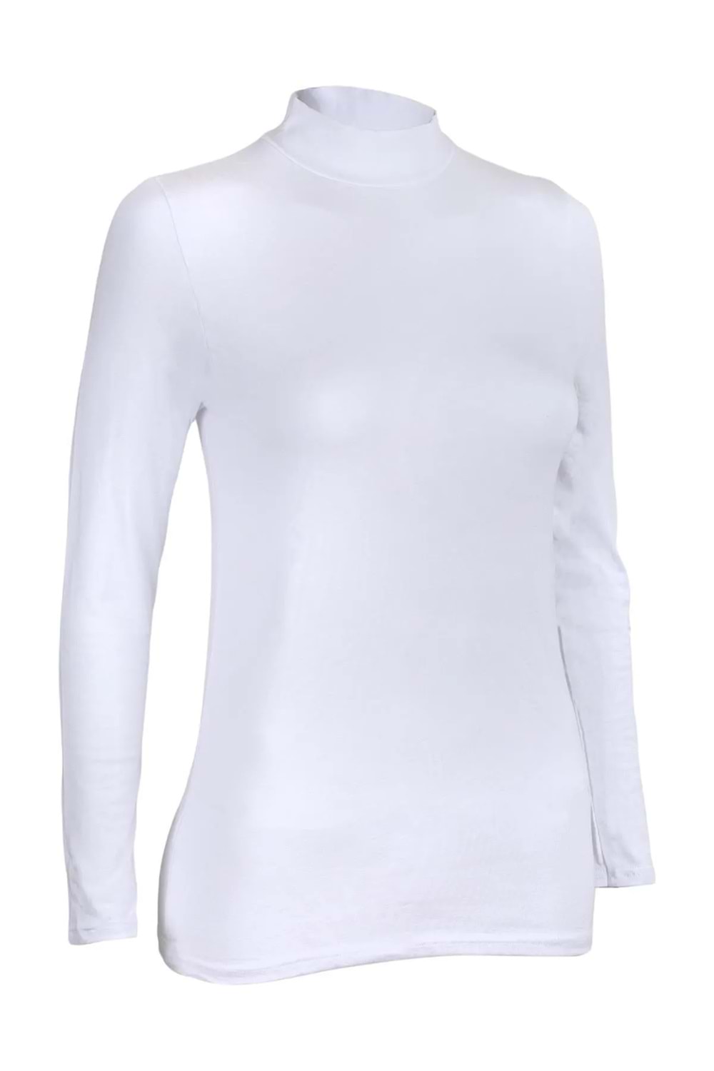Belinay 0926 Kadın Uzun Kol Balıkçı Yaka Modal Body