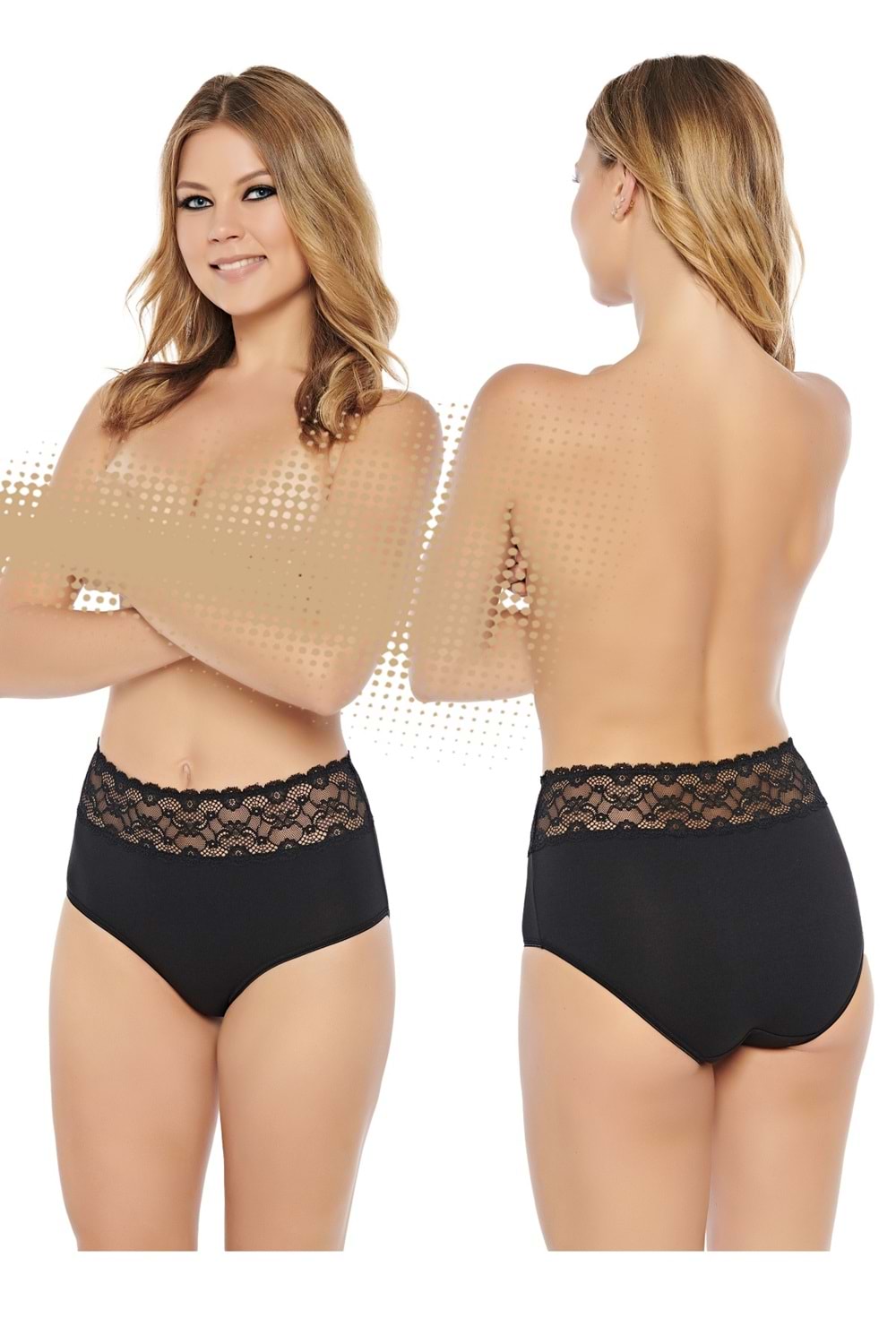 Belinay 3017 Beli Dantelli Bato Külot