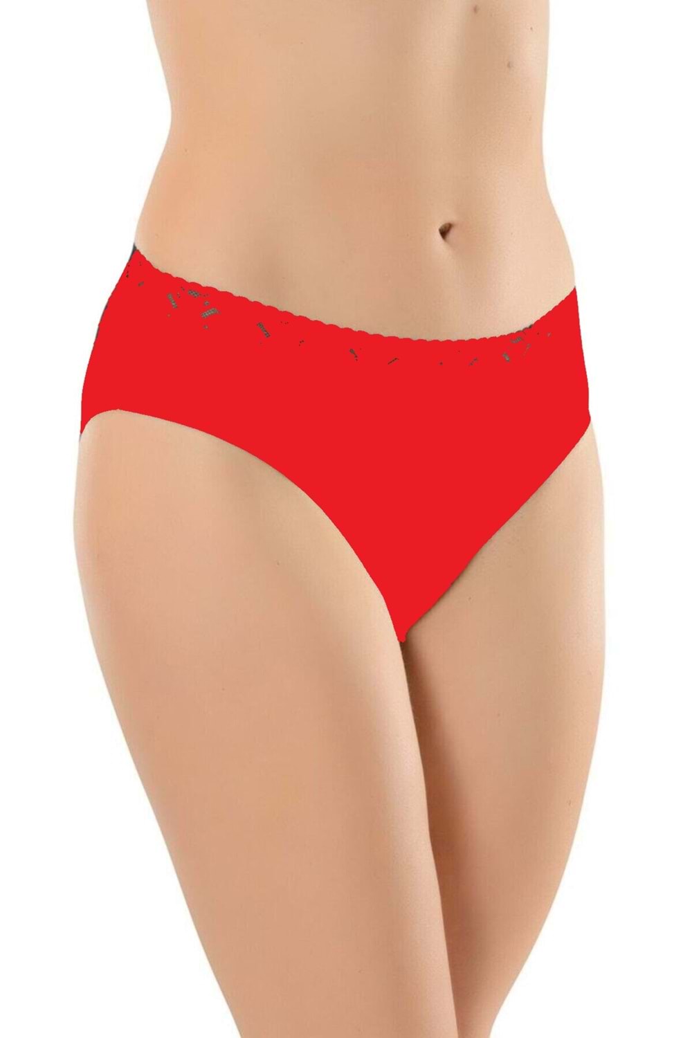 Belinay 6 Adet 04 Kadın Modal Beli Dantelli Külot