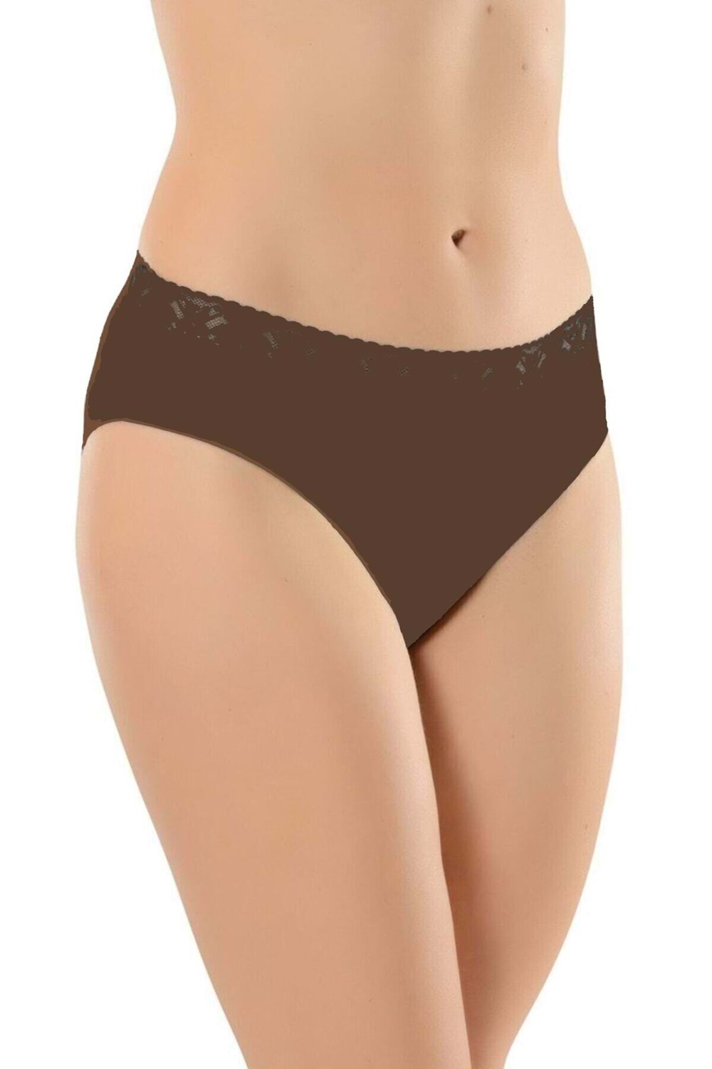 Belinay 6 Adet 04 Kadın Modal Beli Dantelli Külot