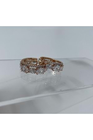 Xbaby Tamtur Taşlı Gold Küpe