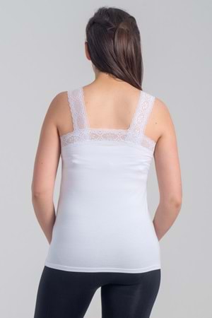 Belinay 6012 Kadın Dantelli Atlet