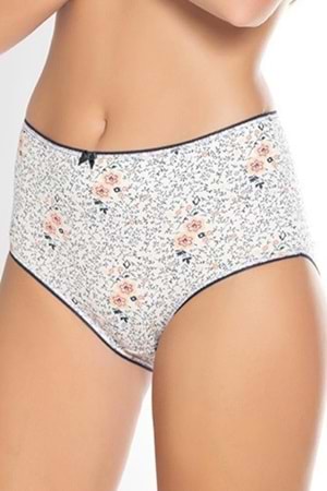 Belinay 3512 Kadın Yüksek Bel Bato Külot 4lü Paket