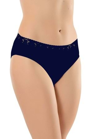 Belinay 6 Adet 04 Kadın Modal Beli Dantelli Külot