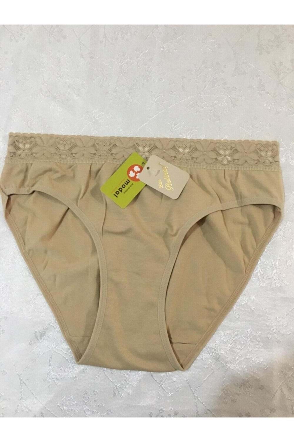 Belinay 6 Adet 04 Kadın Modal Beli Dantelli Külot